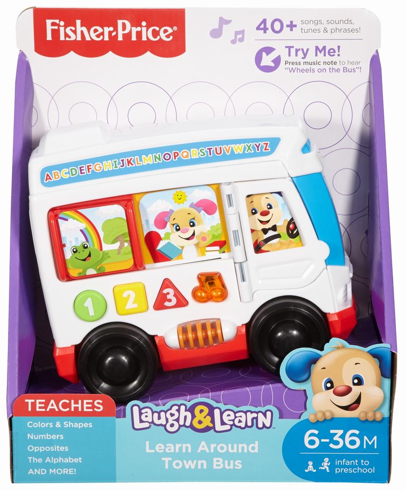 Autobuzul Cu Sunete Limba Romana Fisher Price