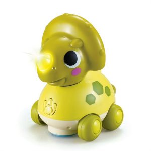 BABY DINO TRICERATOPS CU SUNETE SI LUMINI