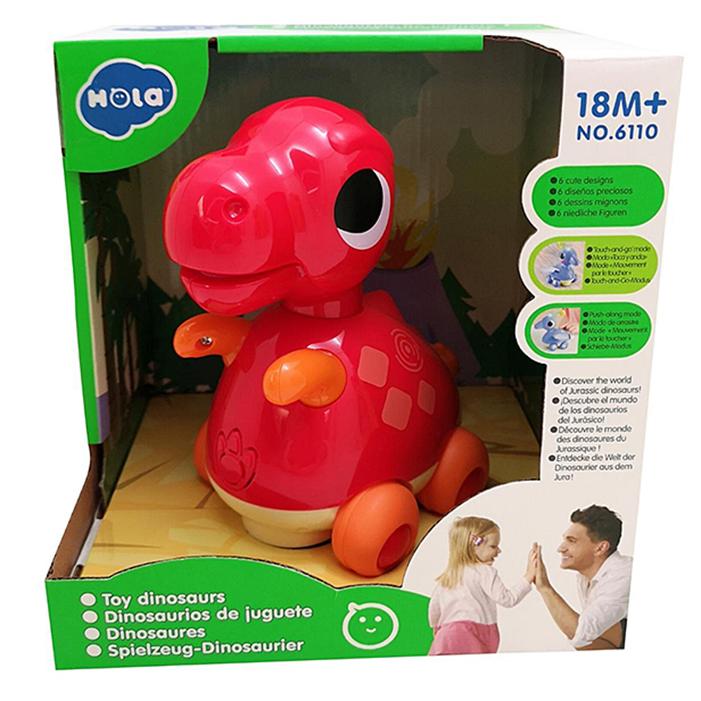 BABY DINO TYRANNOSAURUS REX CU SUNETE SI LUMINI
