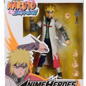BANDAI FIGURINA ANIME HEROES NARUTO SHIPPUDEN NAMIKAZE MINATO 17CM