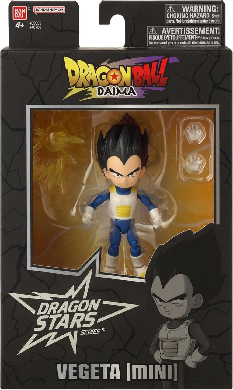 Bandai Figurina Dragon Ball Daima Dragon Stars Vegeta Mini 17CM