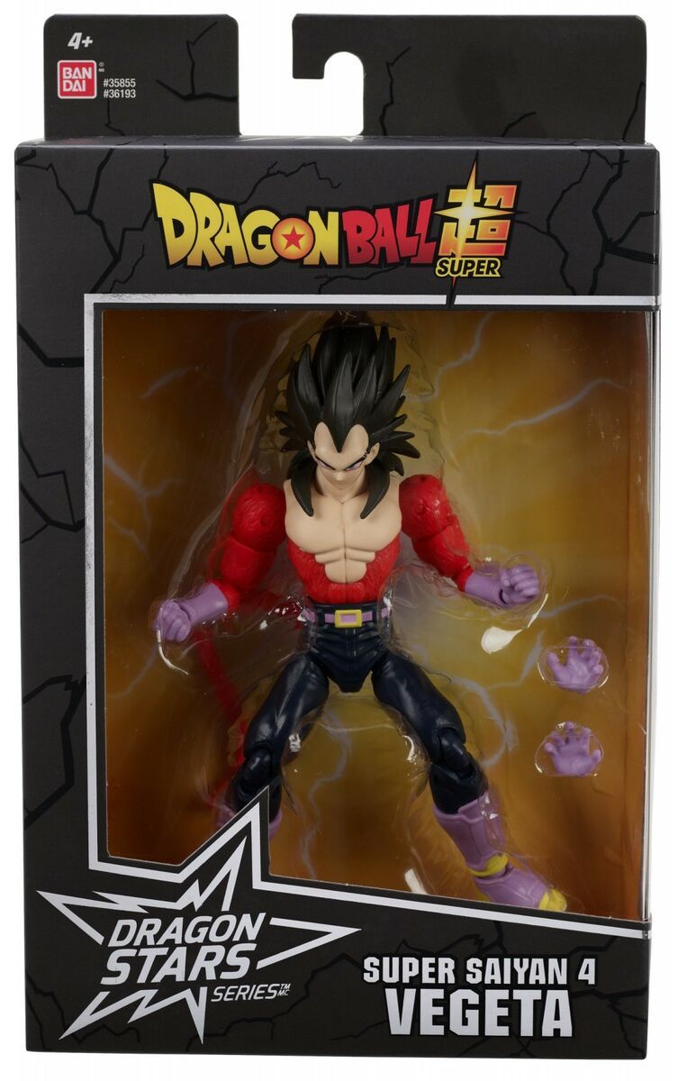 BANDAI FIGURINA DRAGON BALL DRAGON STARS SUPER SAIYAN 4 VEGETA 17CM