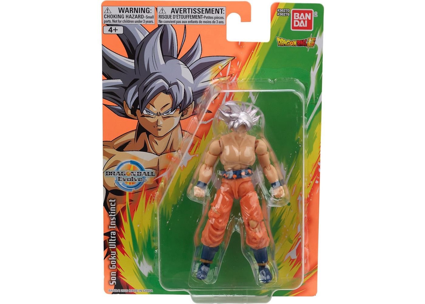 Bandai Figurina Dragon Ball Evolve Son Goku Ultra Instinct 12CM