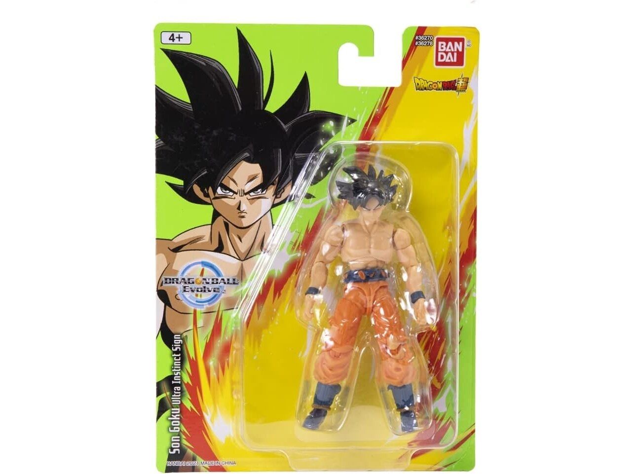 BANDAI FIGURINA DRAGON BALL EVOLVE SON GOKU ULTRA INSTINCT SIGN 12CM