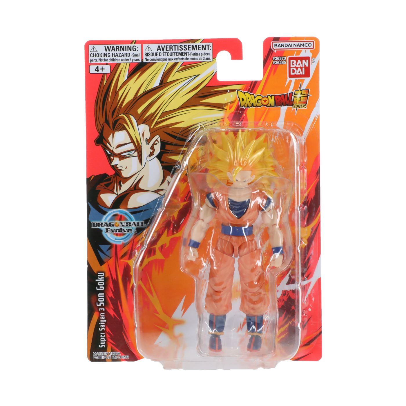 BANDAI FIGURINA DRAGON BALL EVOLVE SUPER SAIYAN 3 SON GOKU 12CM
