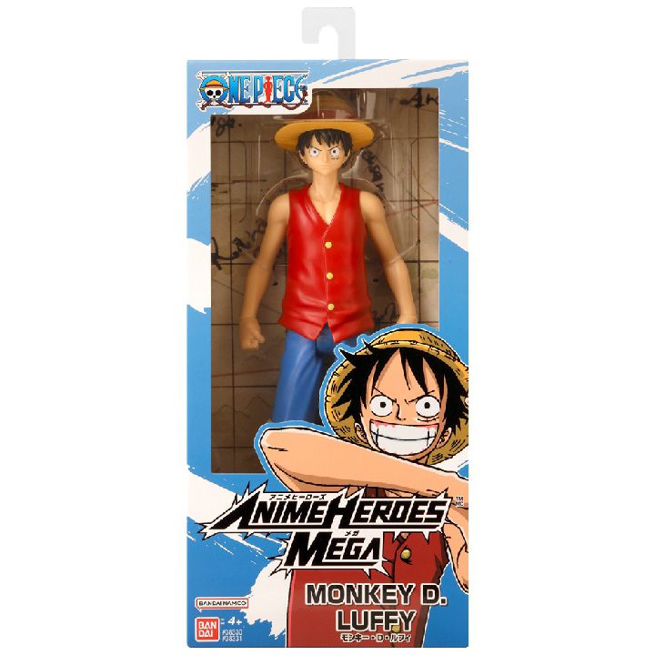 BANDAI FIGURINE ANIME HEROES MEGA ONE PIECE MONKEY L DUFFY 30CM