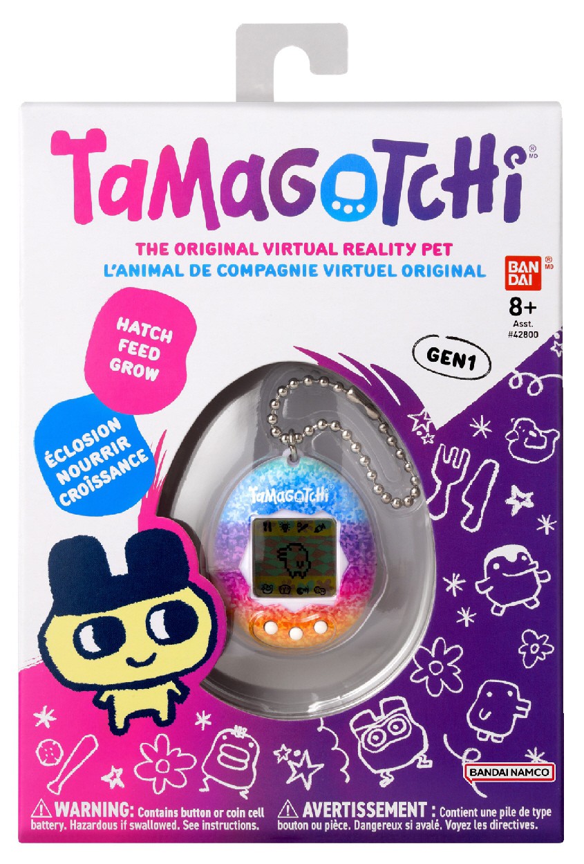 BANDAI JUCARIE TAMAGOTCHI ORIGINAL RAINBOW