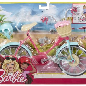 BARBIE BICICLETA ROZ LUI BARBIE