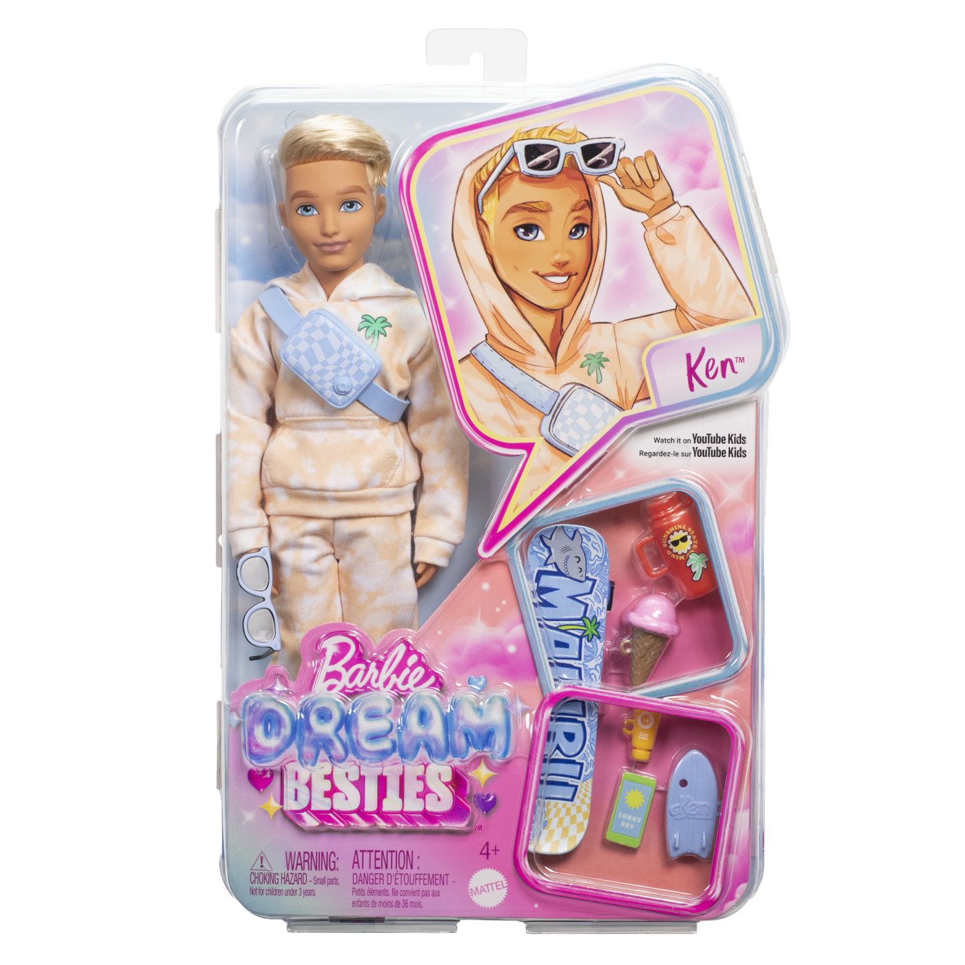 Barbie Dream Besties Papusa Ken Cu Accesorii
