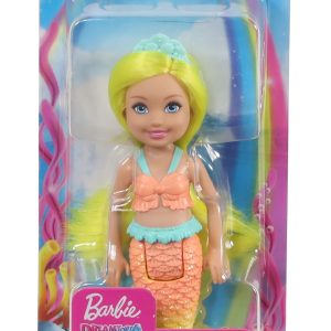 BARBIE DREAMTOPIA PAPUSA CHELSEA SIRENA GALBENA