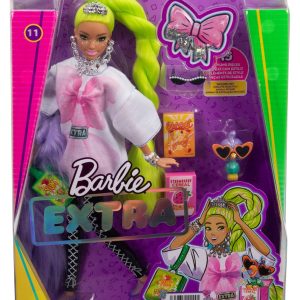 BARBIE PAPUSA BARBIE EXTRA PAR VERDE NEON