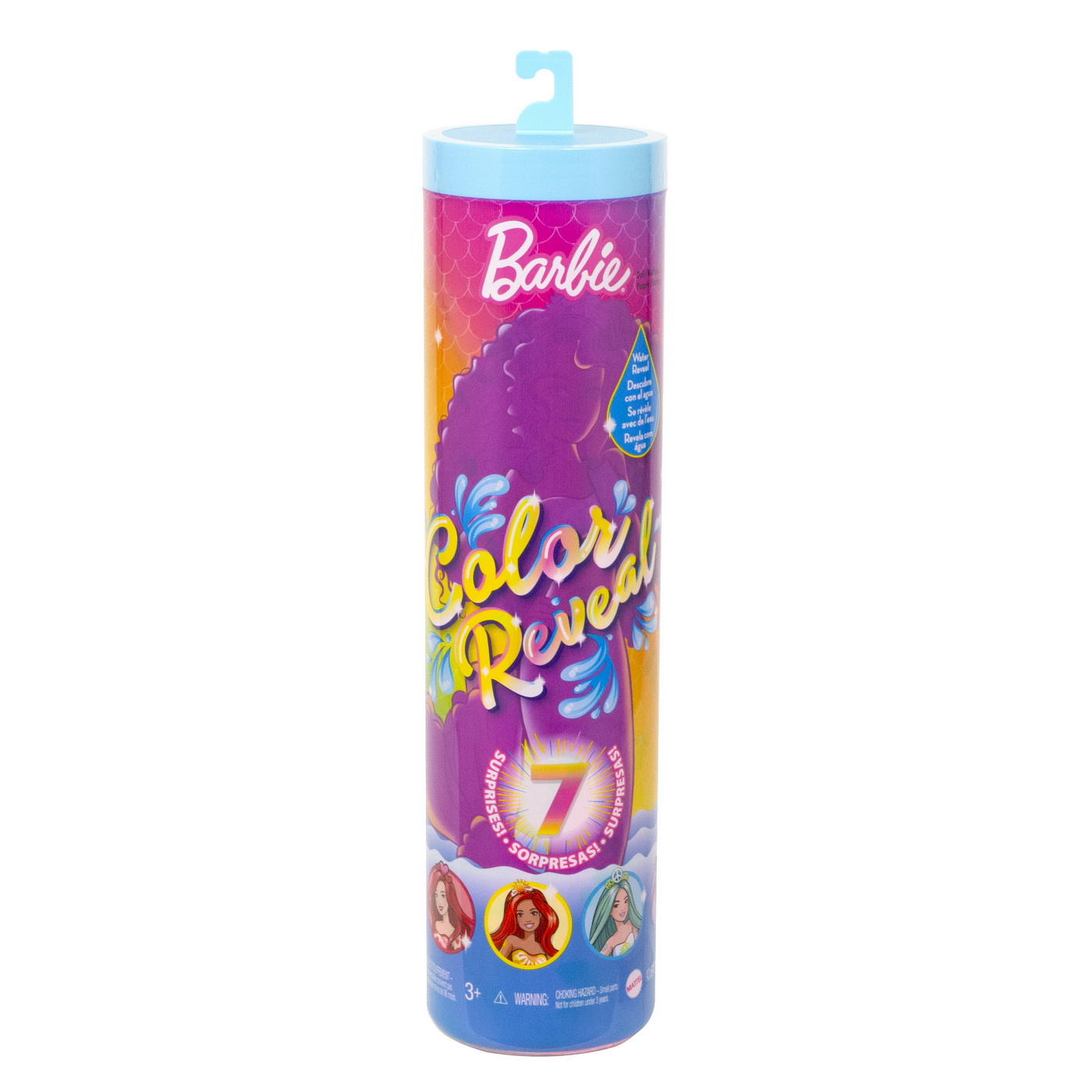 BARBIE PAPUSA DESCOPERA CULOAREA SIRENELE CURCUBEU