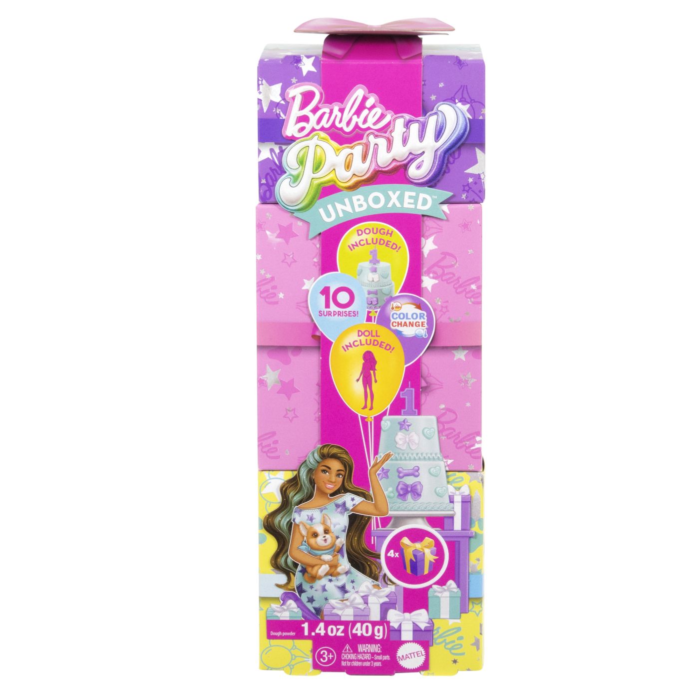 Barbie Papusa Party Unboxed Reveal Bruneta