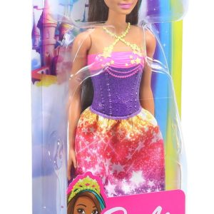 BARBIE PAPUSA PRINTESA DREAMTOPIA CU CORONITA GALBENA