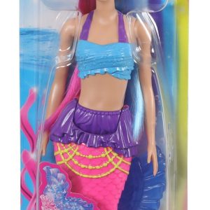 BARBIE PAPUSA SIRENA CU CORONITA VERDE