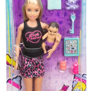 BARBIE PAPUSA SKIPPER FIRST JOBS BABYSITTER PAPUSA BLONDA