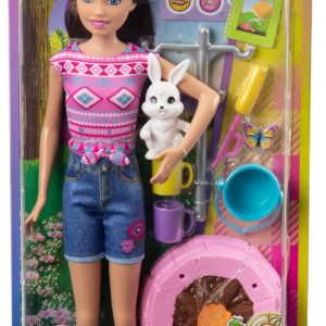 BARBIE PAPUSA SKIPPER SI SET CAMPING