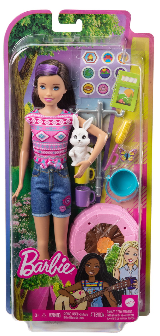 Barbie Papusa Skipper Si Set Camping