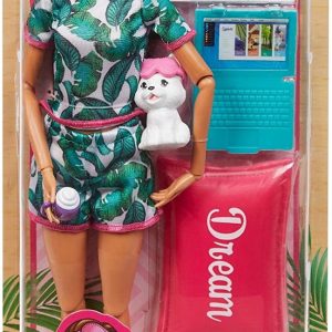 BARBIE SET DE JOACA CU ACCESORII WELLNESS SI RELAXARE