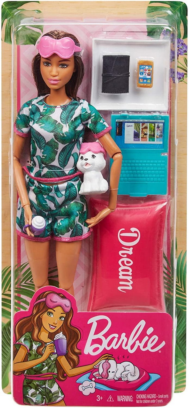 BARBIE SET DE JOACA CU ACCESORII WELLNESS SI RELAXARE
