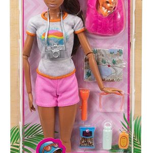BARBIE SET DE JOACA IN DRUMETIE PAPUSA CU ACCESORII