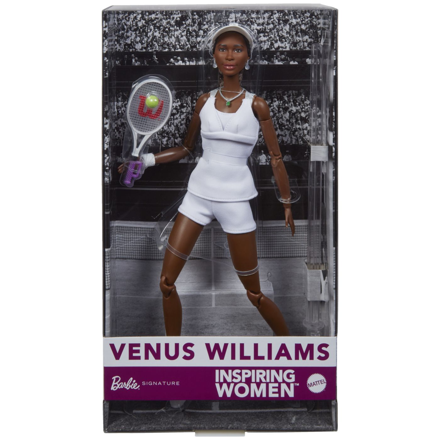 BARBIE SIGNATURE INSPIRING WOMEN PAPUSA VENUS WILLIAMS CU ACCESORII