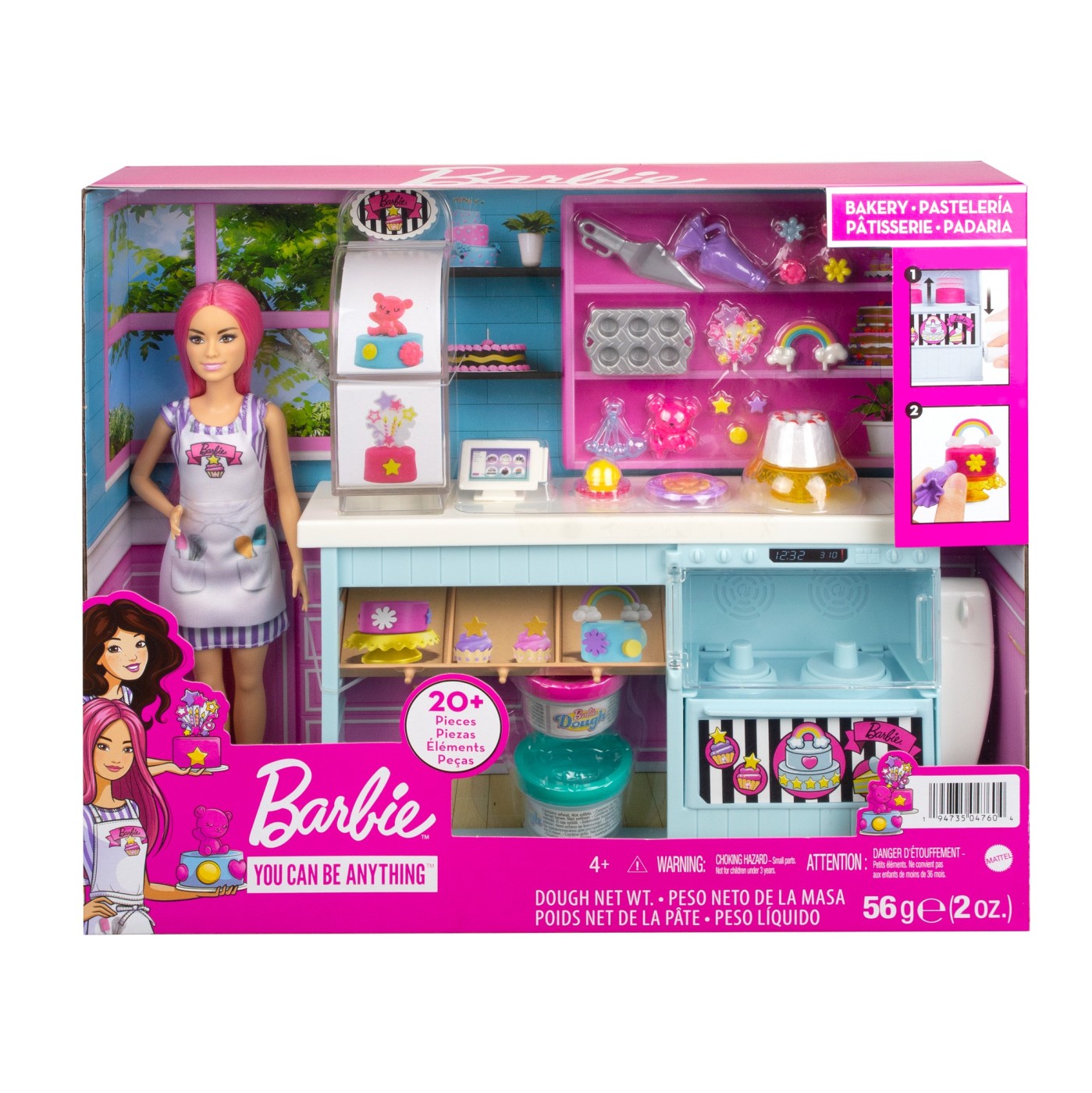 BARBIE YOU CAN BE ANYTHING SET COFETARIE