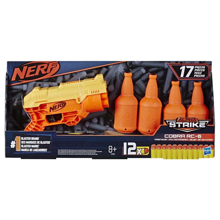 Blaster Nerf Alpha Strike Cobra RC 6 Tgt