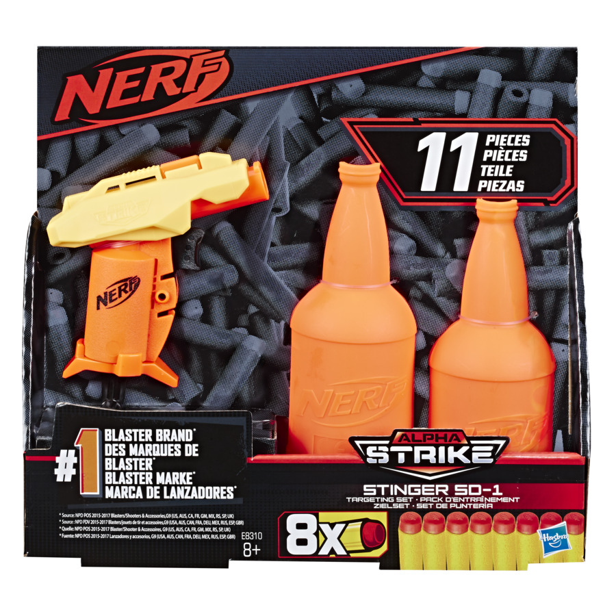 Blaster Nerf Alpha Strike Stinger SD1 Cu Tinta