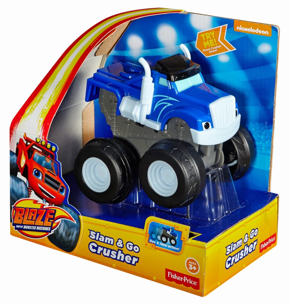BLAZE APASA SI MERGI MAI DEPARTE CRUSHER