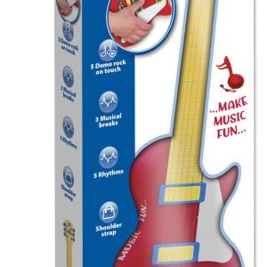 BONTEMPI CHITARA ELECTRONICA ROCK ROSU SI GALBEN