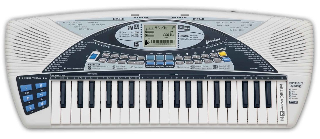 Bontempi Orga Digitala Dj Cu 40 Clape Si Amplificator