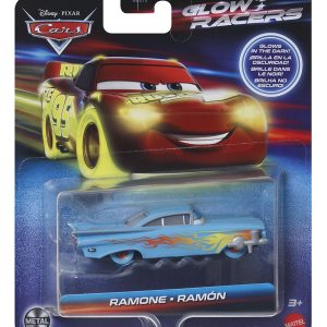 CARS GLOW RACERS MASINUTA METALICA RAMON SCARA 1 LA 55