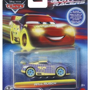 Cars Glow Racers Masinuta Metalica Will Rusch Scara 1 La 55