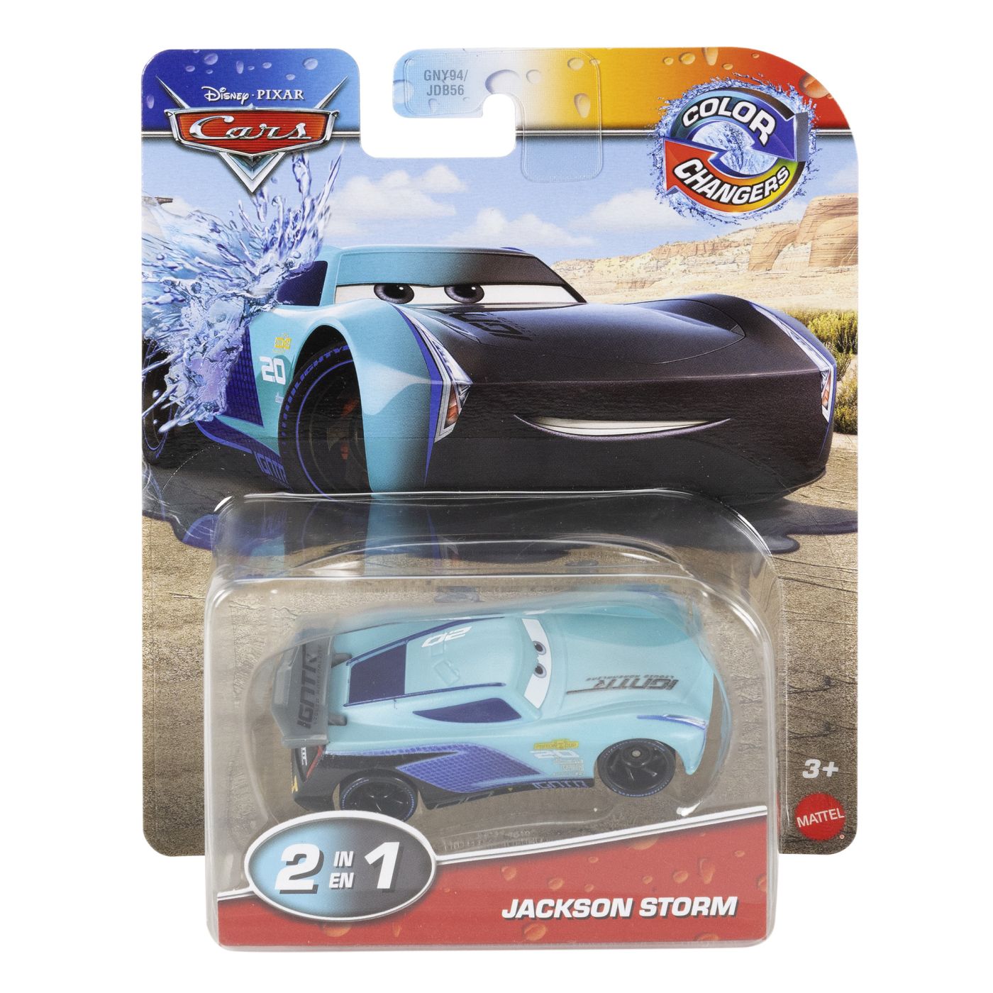 CARS MASINUTA JACKSON STORM CU CULORI SCHIMBATOARE