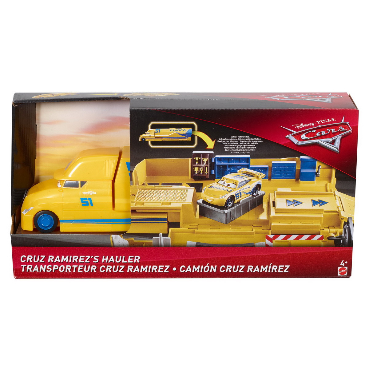 CARS SET DE JOACA MEGA TRANSPORTATORUL LUI CRUZ RAMIREZ