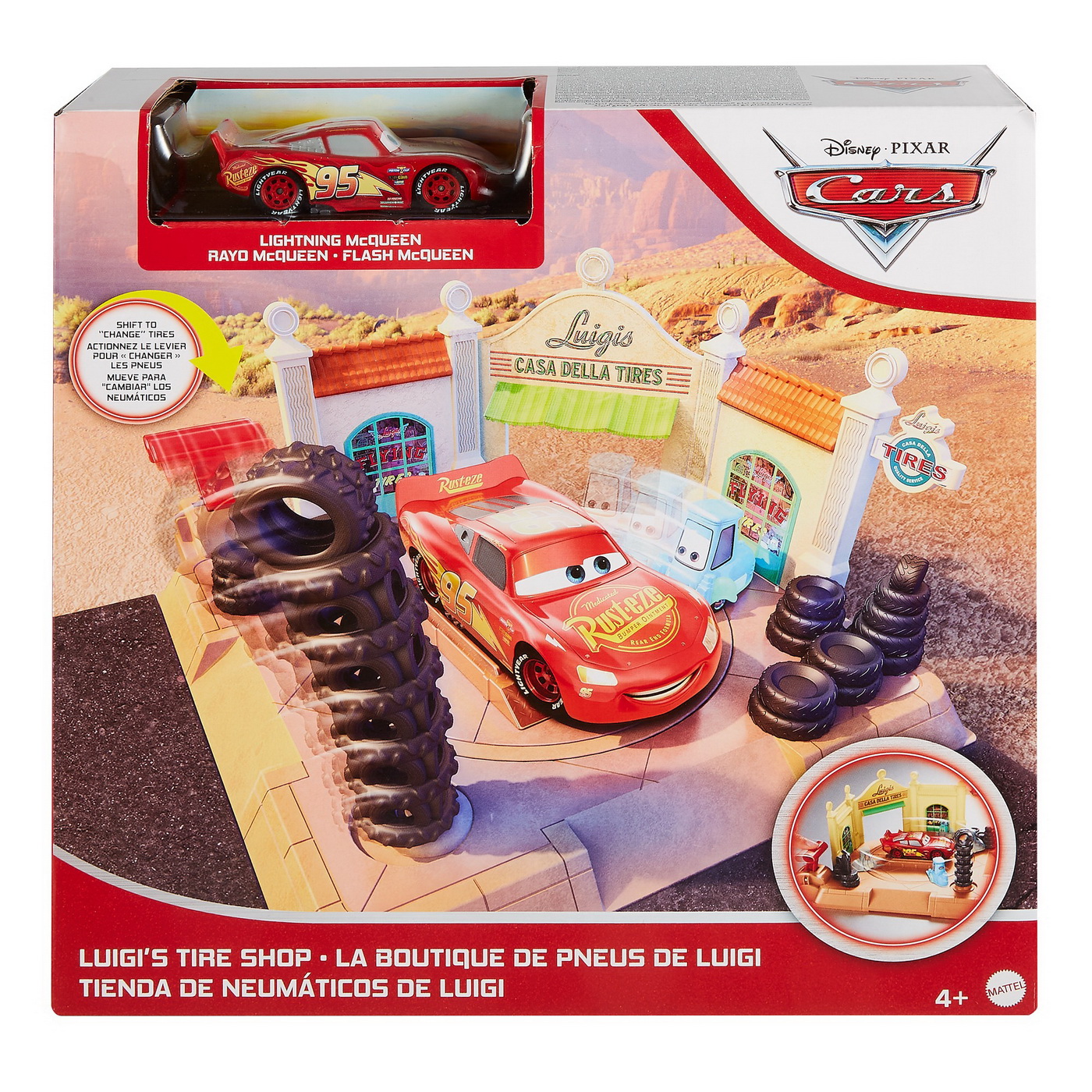 Cars Set De Joaca Vulcanizare Luigi'S Tire Shop