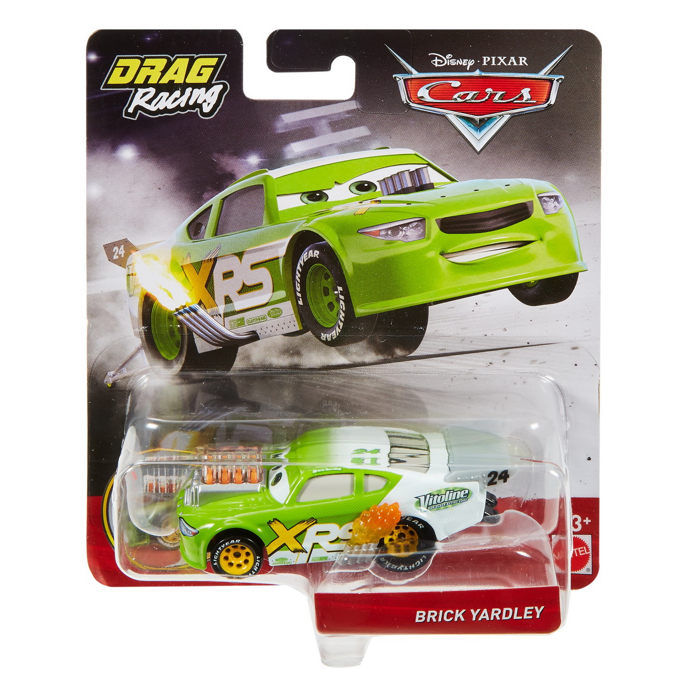 CARS XRS MASINUTA METALICA DE CURSE PERSONAJUL BRICK YARDLEY