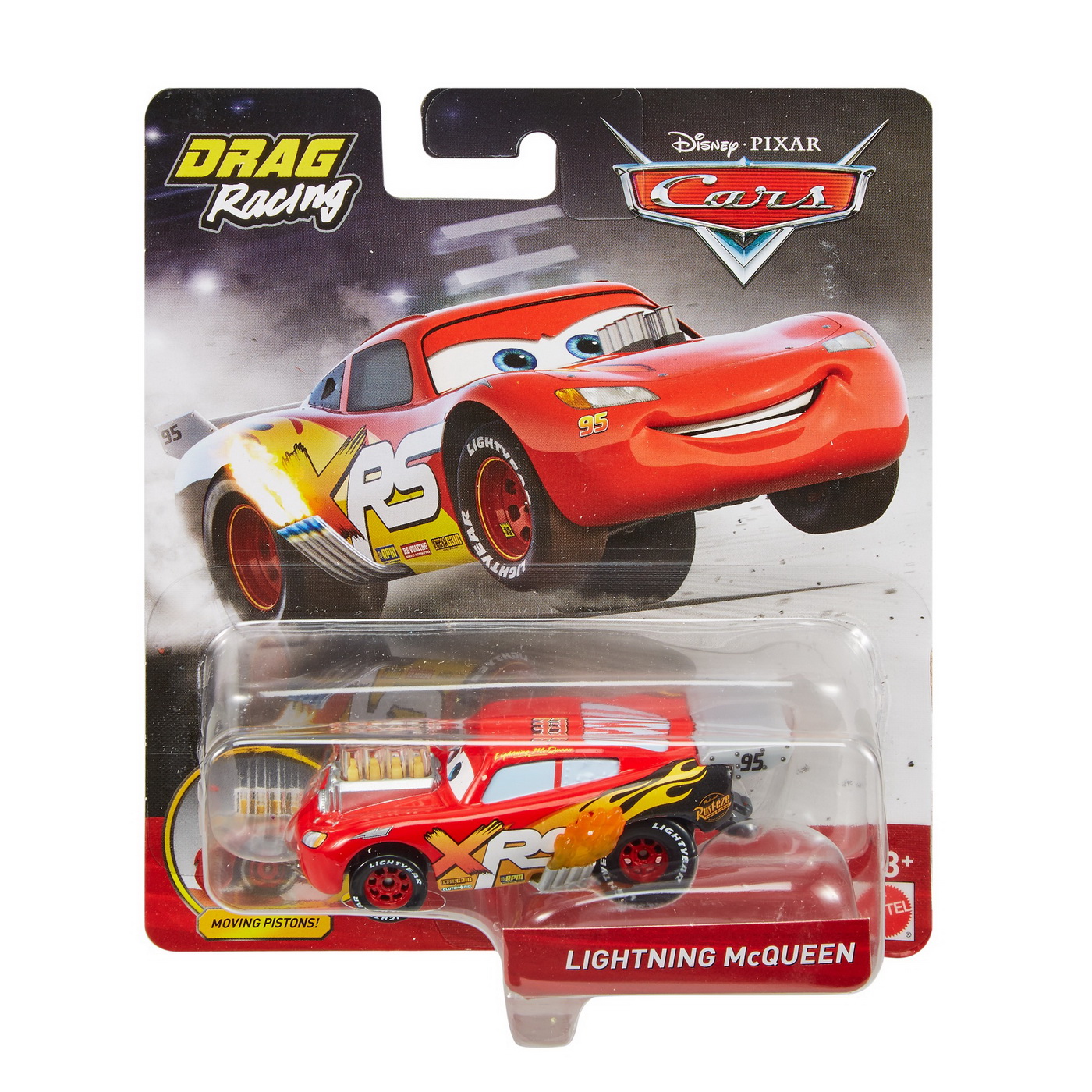 CARS XRS MASINUTA METALICA DE CURSE PERSONAJUL FULGER McQUEEN