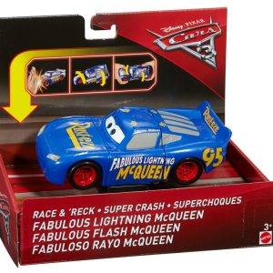 CARS3 MASINUTE RASUCITE MCQUEEN ALBASTRU