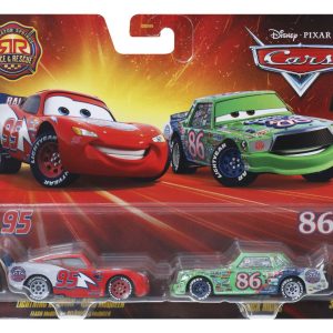 CARS3 SET 2 MASINUTE METALICE FULGER MCQUEEN SI CHICK HICKS