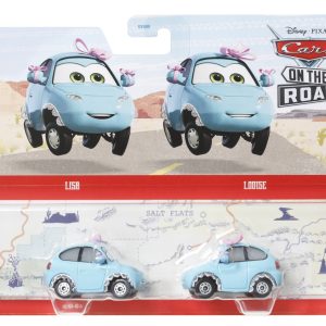 CARS3 SET 2 MASINUTE METALICE LISA SI LOUISE