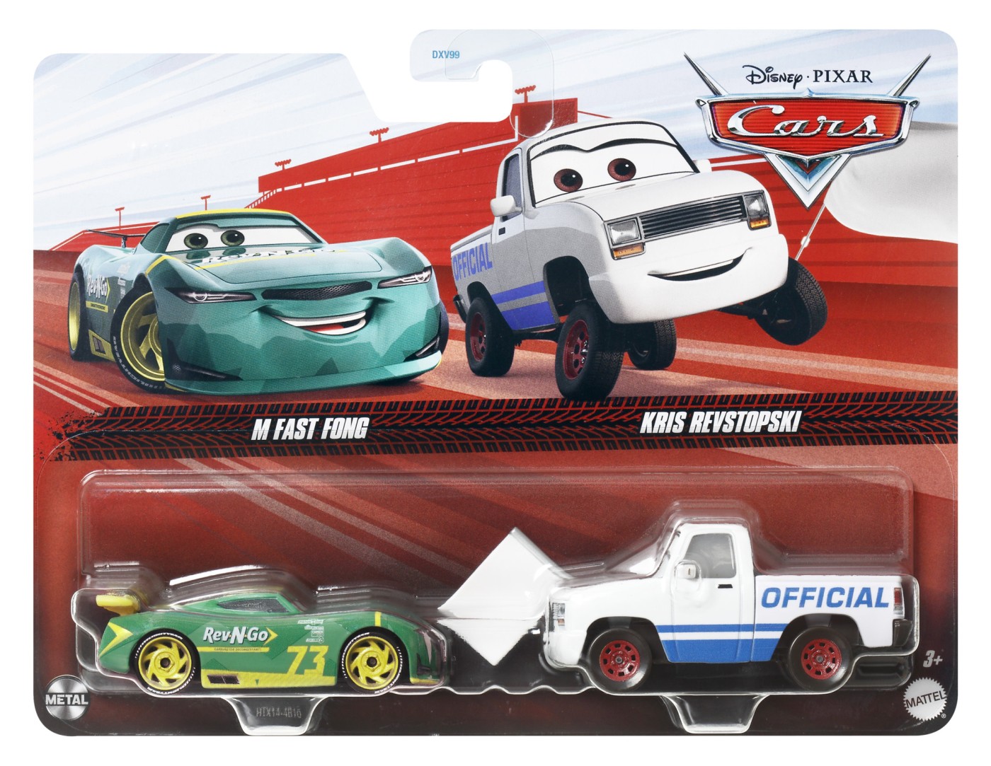 CARS3 Set 2 Masinute Metalice M Fast Fong Si Kris Revstopski