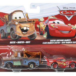 CARS3 SET 2 MASINUTE METALICE MARTIN SI CACTUS FULGER MCQUEEN
