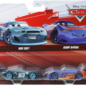 CARS3 SET 2 MASINUTE METALICE NICK SHIFT SI BARRY DEPEDAL