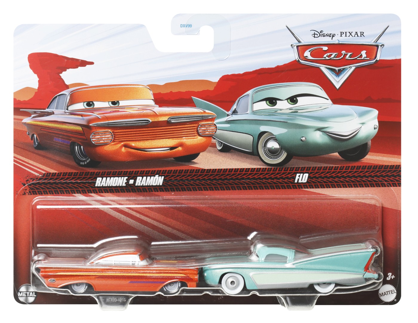 CARS3 Set 2 Masinute Metalice Ramon Si Flo
