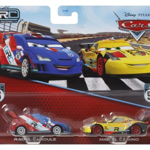 CARS3 SET 2 MASINUTE METALICE RAOUL CAROULE SI MIGUEL CAMIN