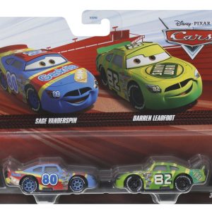 CARS3 SET 2 MASINUTE METALICE SAGE VANDERSPIN SI DARREN LEADFOOT