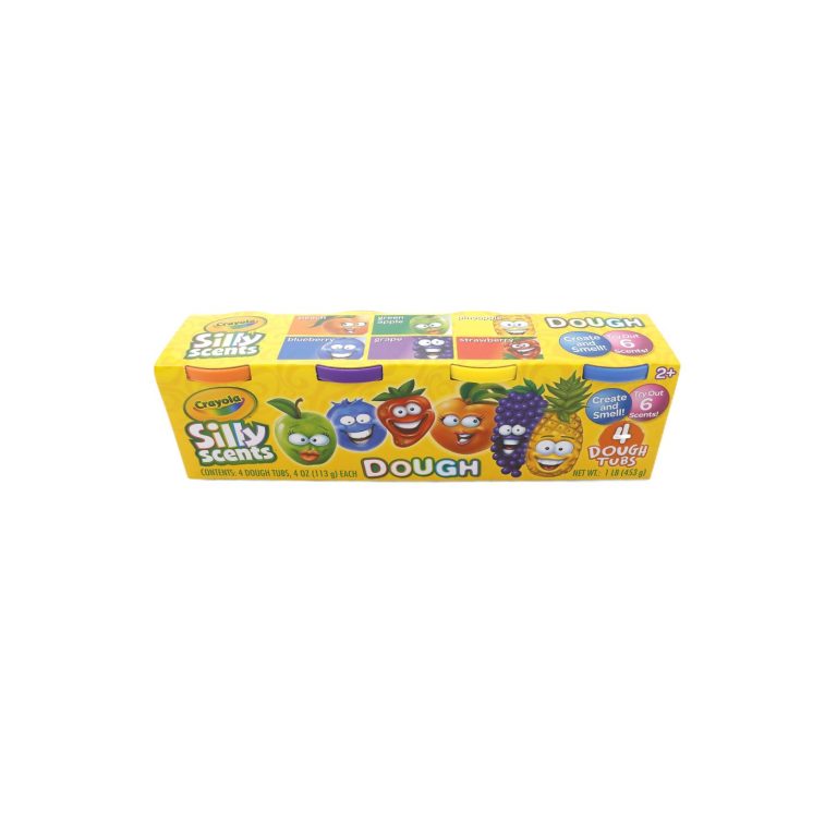 Crayola Silly Scents Set 4 Borcanase Cu Plastilina A1 2150