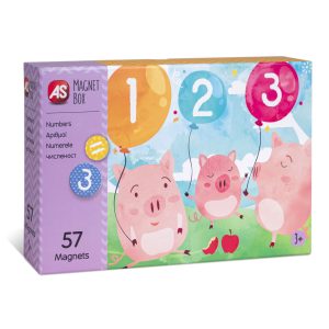 CUTIE MAGNETICA INVATA NUMERELE CU 57 DE PIESE